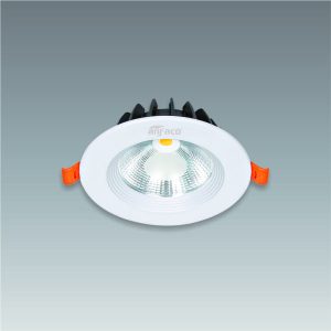 Anfaco-Đèn âm trần 7W ánh sáng trắng 6500K [Kích thước:  ∅120x45mm, Khoét lỗ: 100mm]
