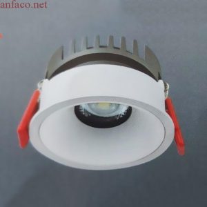 Anfaco-Đèn âm trần 10W ánh sáng trắng 6500K [Kích thước:  ∅105x45mm, Khoét lỗ: 95mm]