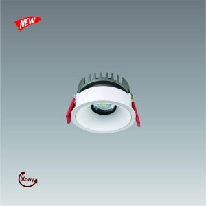 Anfaco-Đèn âm trần 7W ánh sáng trắng 6500K [Kích thước:  ∅82x45mm, Khoét lỗ: 75mm]