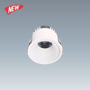 Anfaco-Đèn âm trần 7W ánh sáng trắng 6500K [Kích thước:  ∅75x60mm, Khoét lỗ: 65mm]