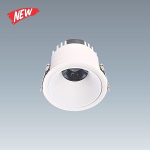 Anfaco-Đèn âm trần 9W ánh sáng trắng 6500K [Kích thước:  ∅85x62mm, Khoét lỗ: 75mm]