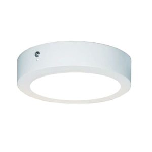 Nanoco-Đèn ốp trần nổi viền trắng 12W ánh sáng trắng 6500K [Kích thước:   ∅164x30mm]