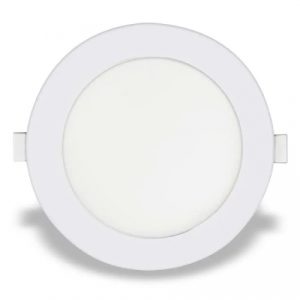 Nanoco-Đèn âm trần viền trắng 12W ánh sáng trắng 6500K dòng Hera [Kích thước:   ∅146x22mm, Khoét lỗ:  ∅135mm]
