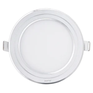 MPE-Đèn âm trần 12W ánh sáng trắng 6500K [Kích thước:  ∅147x22mm, Khoét lỗ: 130mm]