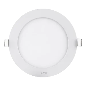 MPE-Đèn âm trần 12W ánh sáng trắng 6500K [Kích thước:  Ø170 x 32mm, Khoét lỗ:  Ø150mm]