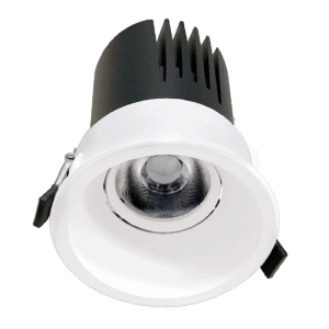 Vinaled-Đèn âm trần 9W ánh sáng trắng [Kích thước:  ∅85x85mm, Khoét lỗ: 75mm, góc chiếu sáng: 24°/38°]