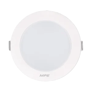 MPE-Đèn âm trần 6W ánh sáng trắng 6500K [Kích thước:  Ø120 x 32mm, Khoét lỗ:  Ø100mm]