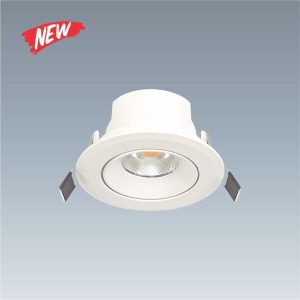 Anfaco-Đèn âm trần 7W ánh sáng trung tính 4200K [Kích thước:  ∅90x45mm, Khoét lỗ: 75mm]