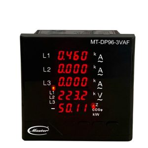 Master-Đồng hồ đo V, A, F, PF, KW, 3 pha