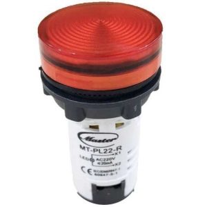 Master-Đèn báo pha đỏ 12VACDC