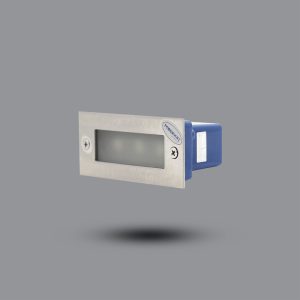Paragon-Đèn led âm tường 3W ánh sáng vàng 3000K [Kích thước: 110x45x55mm]
