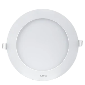 MPE-Đèn âm trần 12W ánh sáng trung tính 4500K [Kích thước:  Ø170 x 22mm, Khoét lỗ:  Ø150 mm ]