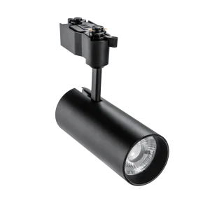 MPE-Đèn rọi ray 12W ánh sáng vàng 3200K vỏ đen [Kích thước: ∅65x220mm]