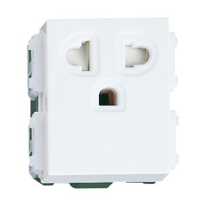 Panasonic-Ổ cắm đơn có màn che dòng Wide