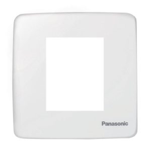 Panasonic-Mặt dùng 2 thiết bị hình vuông màu trắng dòng Minerva